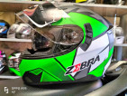 ZEBRA DUAL VISOR HELMET