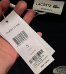 Lacoste t-shirt navy regular fit