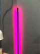 Corner Floor Lamp Minimalist RGB with Remote
