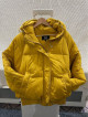 Authentic Zara TRF Yellow Puffer Jacket Hoodie