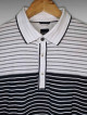 HUGO BOSS POLO TRI COLOR MID AND SIDE LOGO EMBLEM