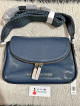 Marc Jacobs The Groove Leather Mini Messenger Bag in Blue Sea