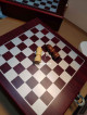 CHESSBOARD WITH WINE OPENER INCLUDED 4PCS SETS.