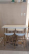 Bar type dining set