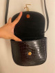 Authentic YSL Kaia Bag Small Croc- Effect