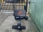 Workout Bench with free weights