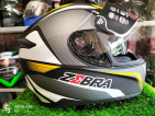 ZEBRA DUAL VISOR HELMET