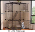 Cat Cage easy assemble kitten hedgehog hamster pet