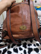 Original Fossil Leather Backpack