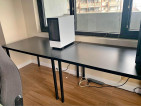 2pcs IKEA black table
