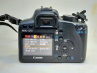 canon eos 1000d with 18-55mm is lens