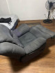 1-seater Recliner Fabric Gray