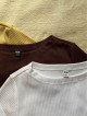 Uniqlo Ribbed Crew neck Shirt Bundle