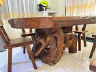 Narra wood Dining Set