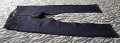 RALPH LAUREN SAMPLE PAIR - VARICK SLIM STRAIGHT INDIGO RAW DENIM JEANS /SELVEDGE