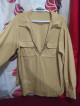 Plus size khaki jacket