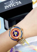 Invicta Limited Edition  Marvel Captain America Lady