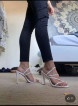 White sexy heels