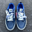 Vans Filmore Leather Sneakers - Navy / Blue