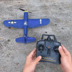 COD - Eachine Mini F4U Corsair EPP 400mm Wingspan 2.4G RC Airplane RTF - Two bat