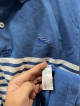 Lacoste Blue with white stripes Slim Fit Polo shirt