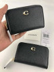 COACH SMALL ZIP AROUND CARD CASE IN COLORBLOCK