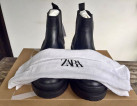 Zara Chunky Chelsea Boots Black