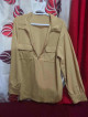 Plus size khaki jacket