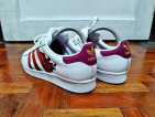 Adidas Women's Superstar Power Berry