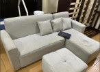 Pre loved grey sofa