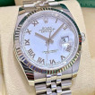 Rolex Datejust 36 White Roman Dial