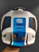 SPORTGRADE V2 MATTE WHITE FULL FACE HELMET WITH IRIDIUM LENS