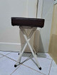 Foldable Leather Stool