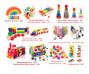 Wooden Educational Toys Perfect for your babies and toddlers