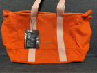 Acne Studios Orange Canvas Weekend Bag