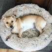 BEST SOFT & Plush Dog Bed REDUCE STRESS Calming Pet Bed Fluffy Comfortable for D