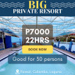 Big Private Resort for Rent
